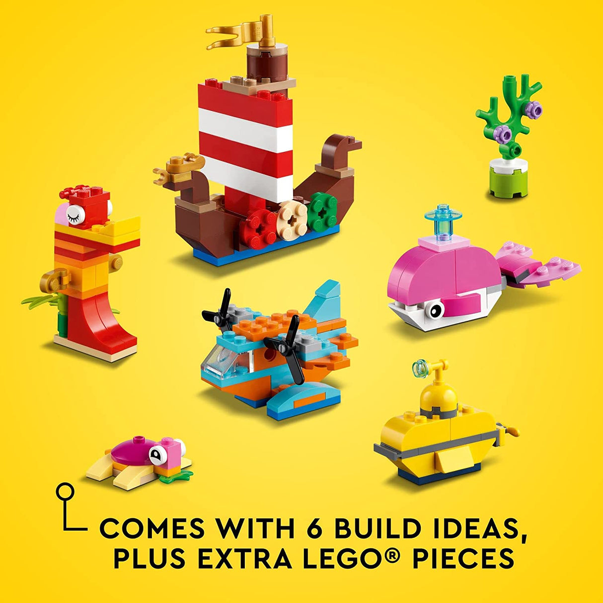 LEGO Classic Creative Ocean Fun 11018  (333 piezas)