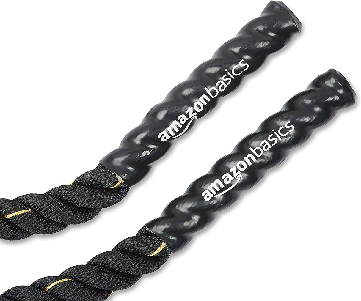 Amazon Basics - Cuerda de entrenamiento para ejercicios de batalla, 30/40/50 pies de largo, 1.5/2 pulgadas de ancho