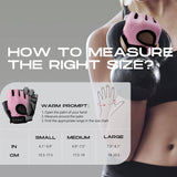 LIFECT - Guantes de entrenamiento transpirables esenciales, guantes de ejercicio de gimnasio sin dedos para levantamiento de pesas con espalda abierta curvada, para levantamiento de pesas, mujeres