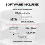 M-Audio AIR 192x4 USB C Interfaz de audio para grabación, podcasting, transmisión con calidad de sonido de estudio, 1 entrada XLR y software de producción musical