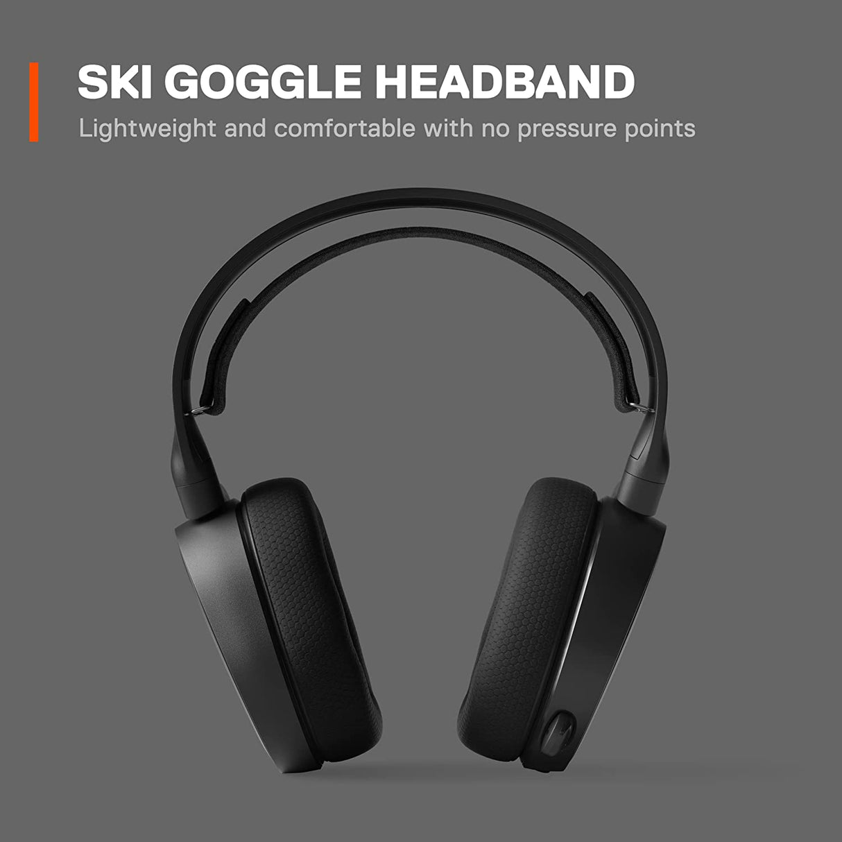 SteelSeries Arctis 3 - Auriculares para juegos para todas las plataformas - para PC, PlayStation 4, Xbox One, Nintendo Switch, VR, Android e iOS - Negro