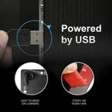 Nexillumi Tira de luces LED de 6.56 pies para TV LED de retroiluminación para TV de 24 a 60 pulgadas, tira de LED RGB alimentada por USB, control de aplicaciones, sincronización con música, iluminación polarizada, 5050 RGB para espejo, PC, Android iOS - DIGVICE MX