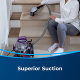 BISSELL SpotClean Pet Pro Limpiador de alfombras portátil, 2458 - DIGVICE MX