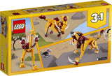 LEGO Creator 3in1 Wild Lion 31112 3in1  (224 piezas)