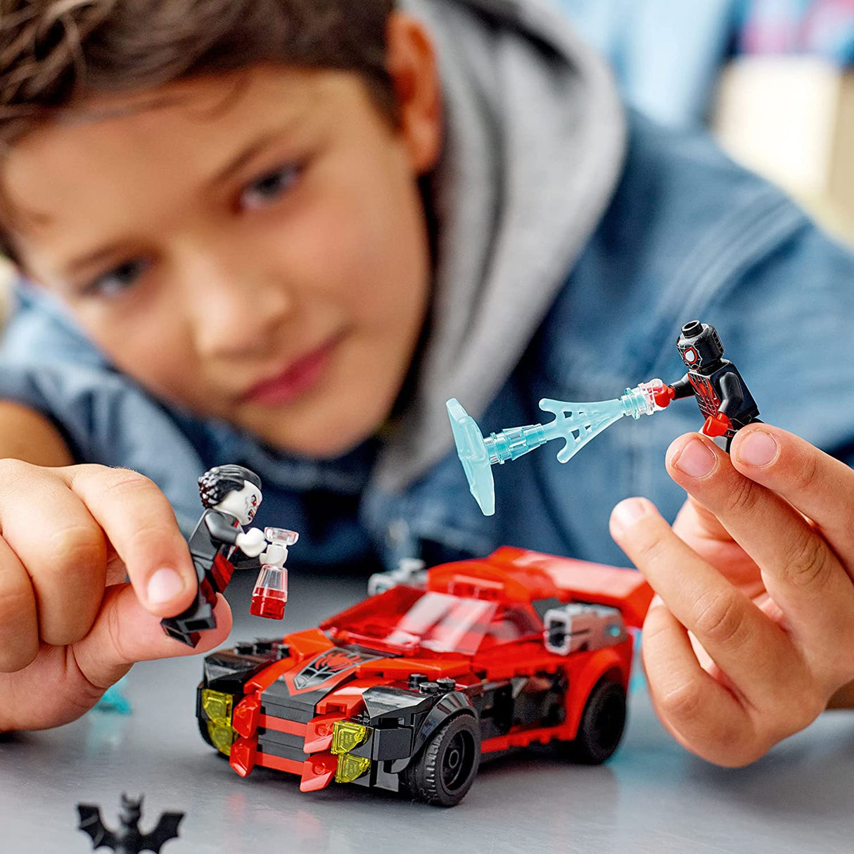 LEGO Marvel Miles Morales vs. Morbius 76244