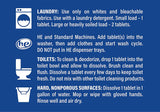 AMAZE! Pastillas de lejía ultraconcentradas para lavandería y limpieza del hogar (32 tabletas originales) - DIGVICE MX