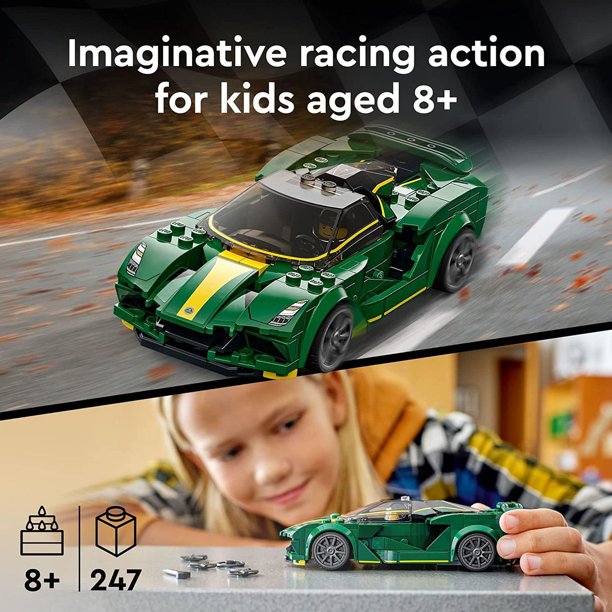 LEGO Speed Champions Lotus Evija 76907  (247 piezas)