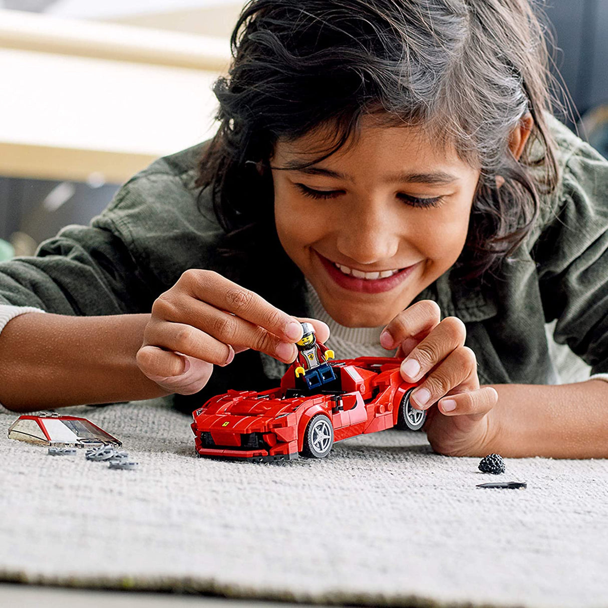LEGO Speed Champions 76895 Ferrari F8 Tributo  (275 piezas)