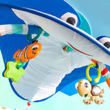 Bright Starts Disney Baby Finding Nemo Mr. Ray Ocean Luces y música Gimnasio, edades recién nacido + - DIGVICE MX