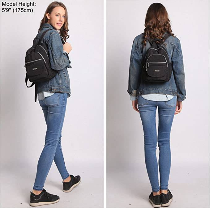 AOTIAN - Mini Nylon Mujeres Mochilas Casual Ligero Pequeña Mochila
