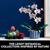 LEGO Icons Orchid 10311 Juego de construcción para adultos (608 piezas)
