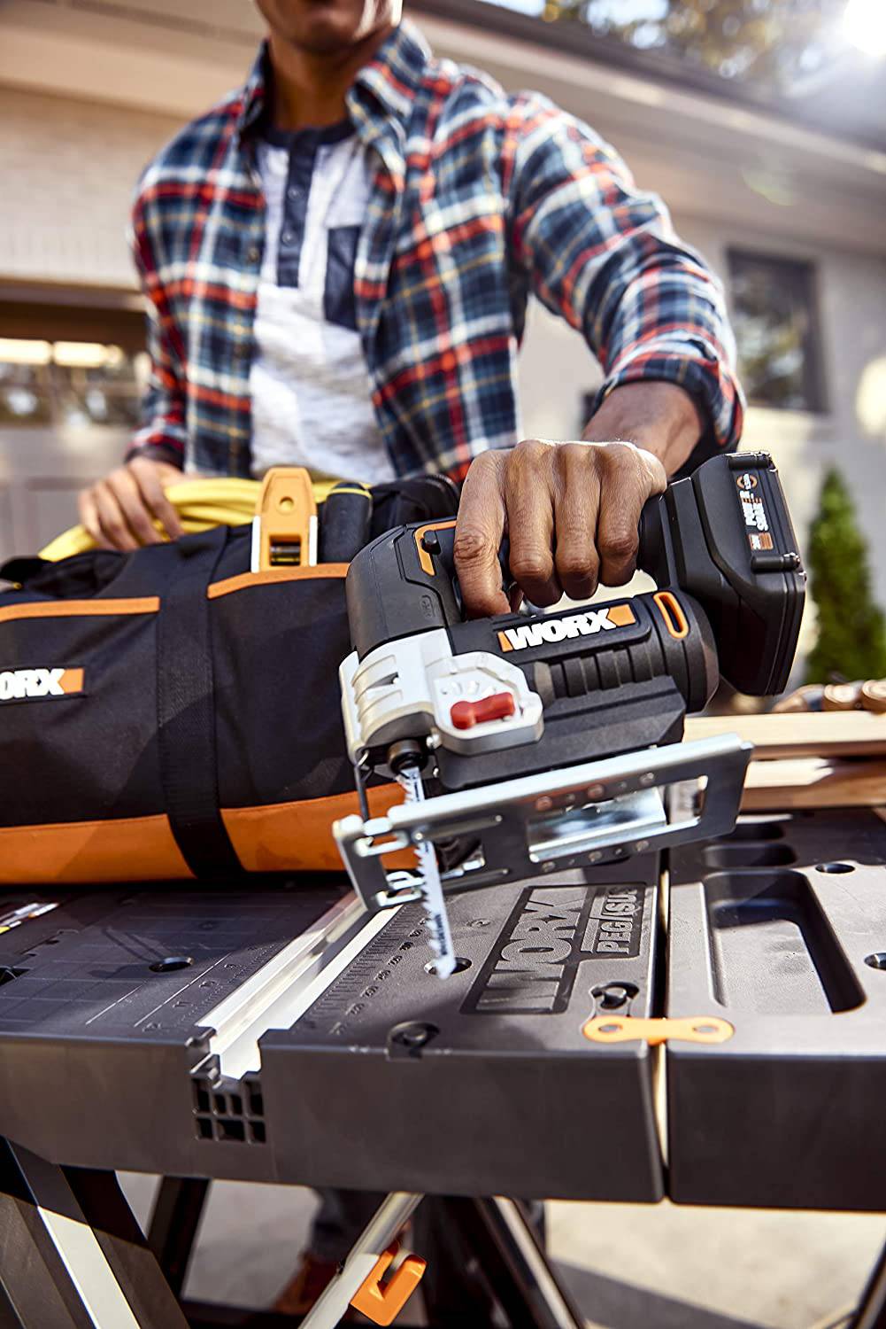Worx WX543L 20V Power Share Sierra caladora inalámbrica - DIGVICE MX