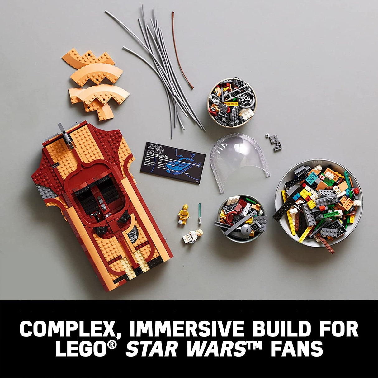 LEGO Star Wars Luke Skywalker's Landspeeder 75341  (1,890 piezas)