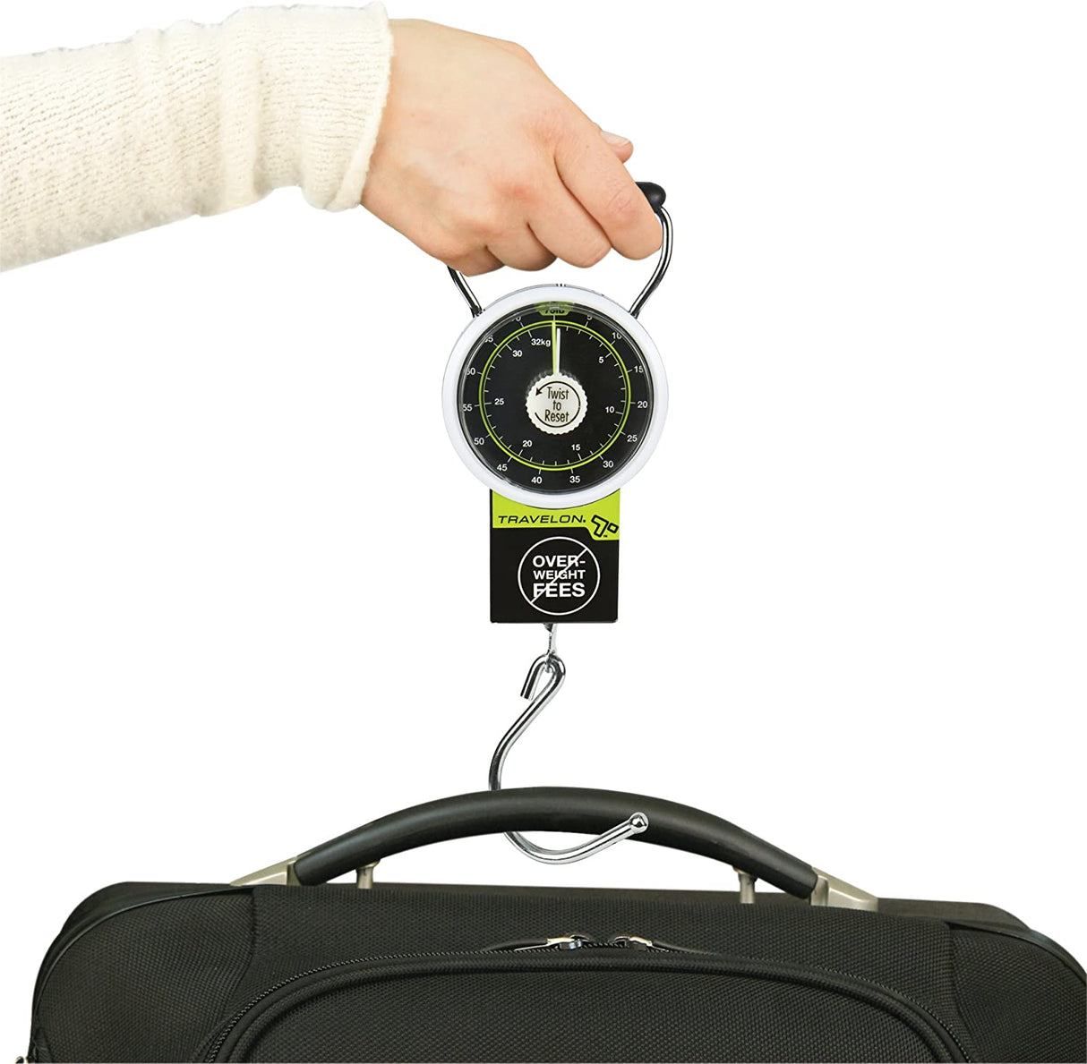 Báscula dital para maletas de viaje máx 50 kg Travel negro - Decathlon