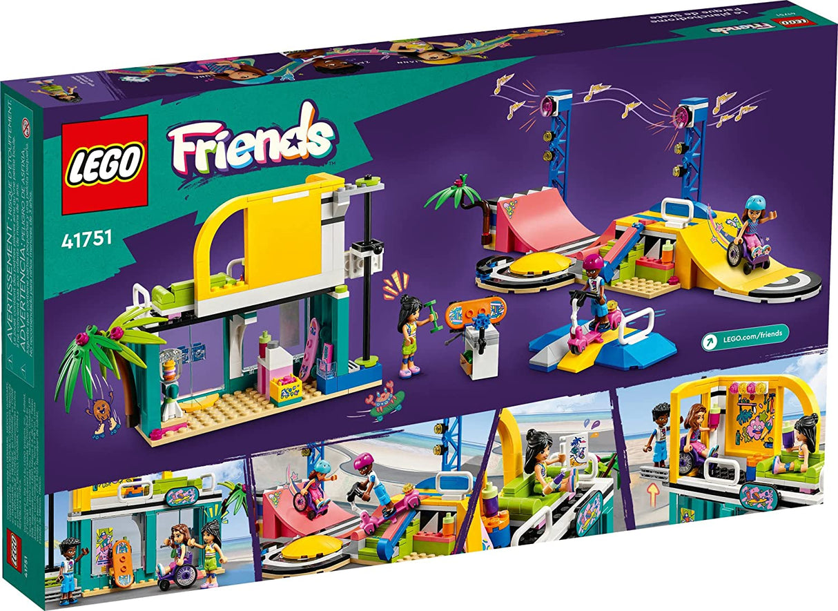 LEGO Friends Skate Park 41751  (431 piezas)