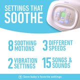Graco Sense2Soothe Baby Swing con tecnología de detección de llanto - DIGVICE MX