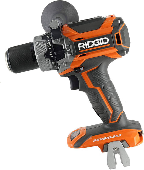 Ridgid R86116 taladro percutor inalámbrico de 18 voltios de 1/2 pulgada con batería de iones de litio (solo la herramienta, no incluye batería ni cargador) - DIGVICE MX