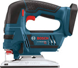BOSCH JSH180B - Sierra caladora inalámbrica de iones de litio de 18 voltios, herramienta básica, azul - DIGVICE MX