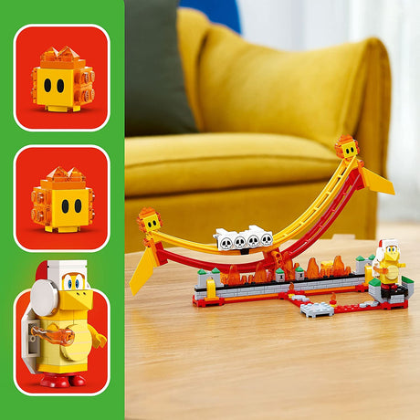 LEGO Super Mario Lava Wave Ride Expansion 71416  (218 piezas)