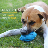 EASTBLUE Juguetes para perros chirriantes para masticadores agresivos: pelota de goma para masticar cachorros con chirriador, juguete para mascotas casi indestructible y duradero para razas medianas y grandes... - DIGVICE MX