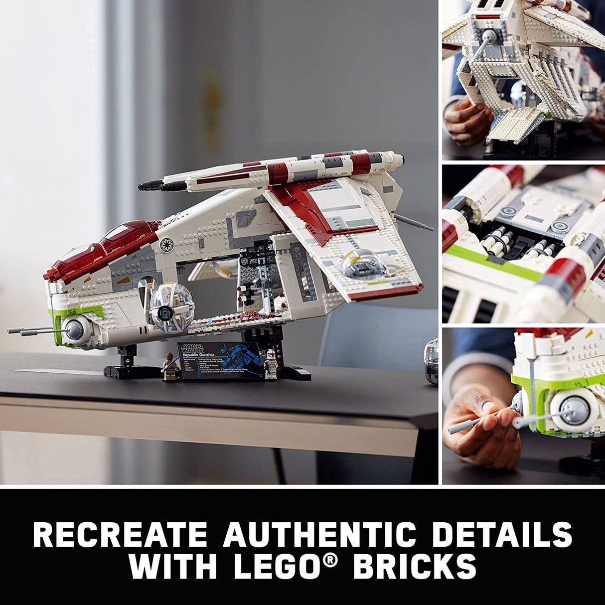 LEGO Star Wars Republic Gunship 75309 (3292 piezas)