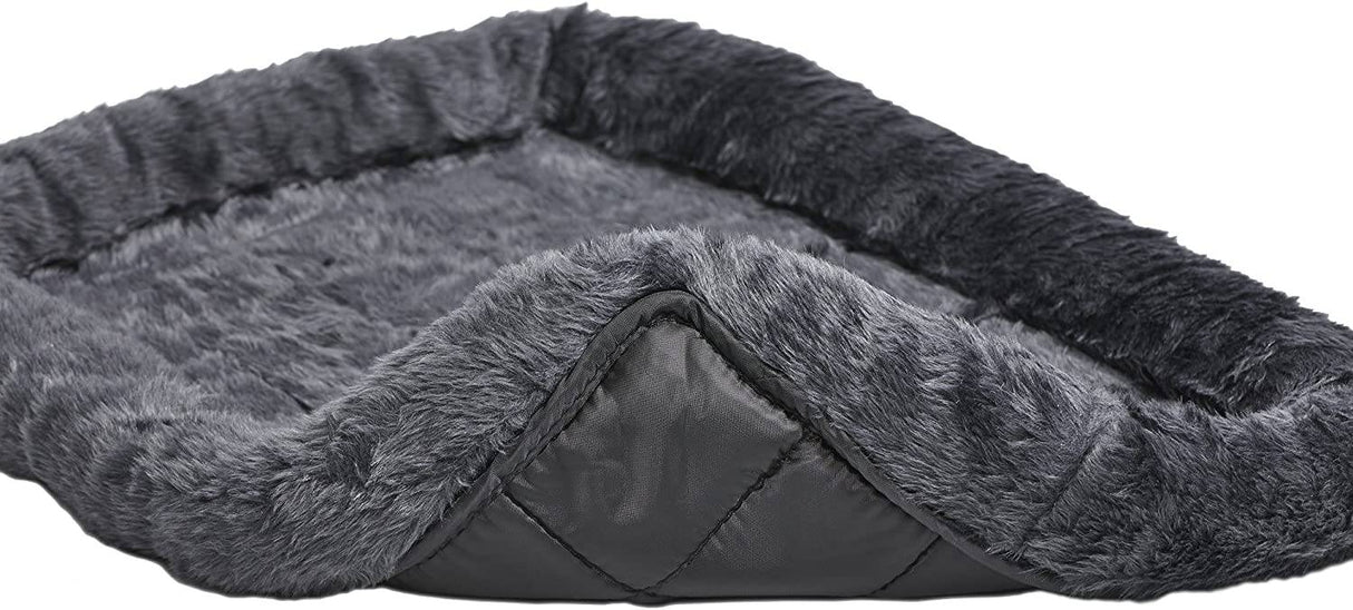 MidWest Bolster - Cama para mascotas | Camas para perros ideales para cajas de metal para perros | Lavar a máquina y secar - DIGVICE MX