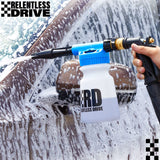 Relentless Drive - Cañón de espuma premium para manguera de jardín (se conecta a cualquier manguera de jardín)
