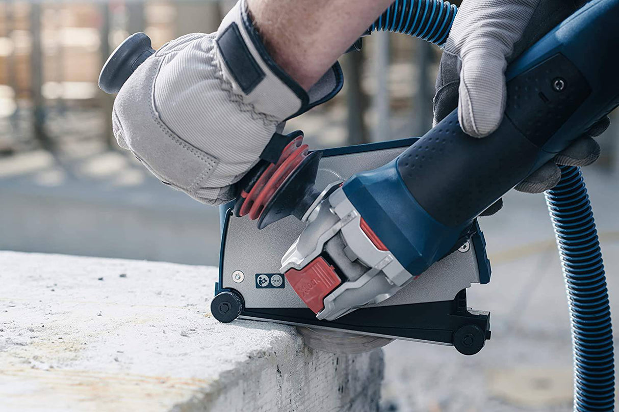 Bosch GWX10-45E 4-1/2 pulg. Amoladora angular ergonómica X-LOCK con interruptor deslizante - DIGVICE MX
