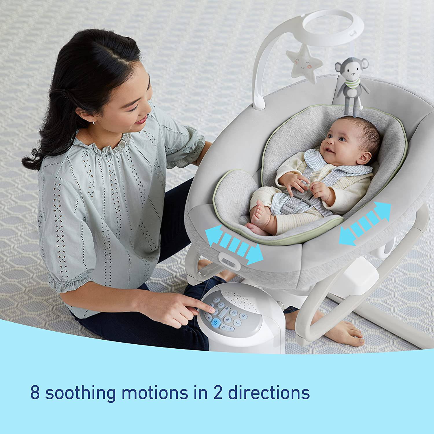 Columpio Graco Soothe My Way con balanc n extra ble Maison Digvice