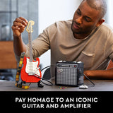 LEGO Ideas Fender Stratocaster 21329 Juego de construcción para adultos (1074 piezas)