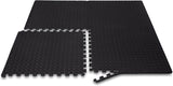 Amazon Basics Baldosas de espuma entrelazadas para hacer ejercicio, gimnasio, paquete de 6, 24 x 24 x 0,5 pulgadas (24 pies cuadrados)