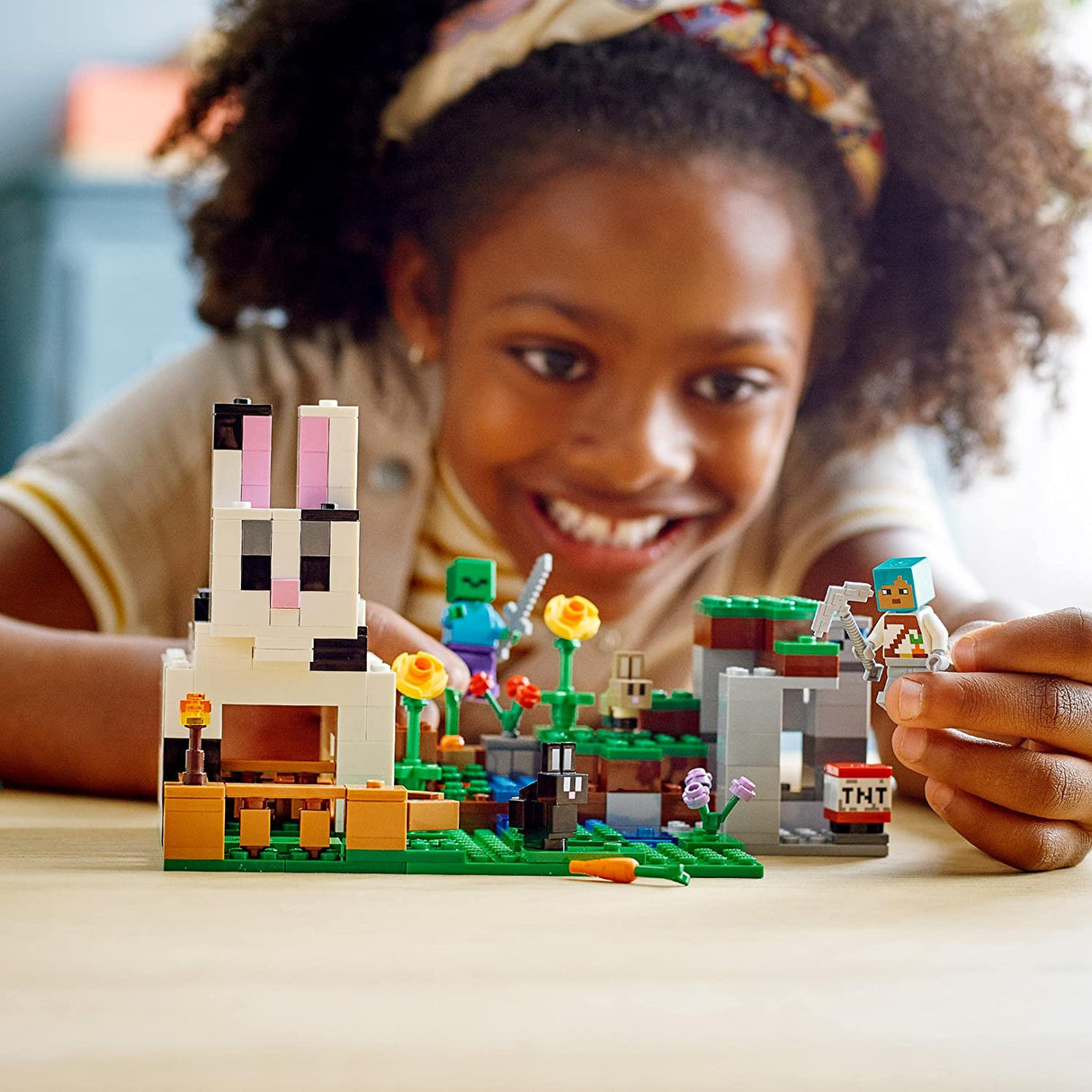 LEGO 21181 Minecraft The Rabbit Ranch House Farm