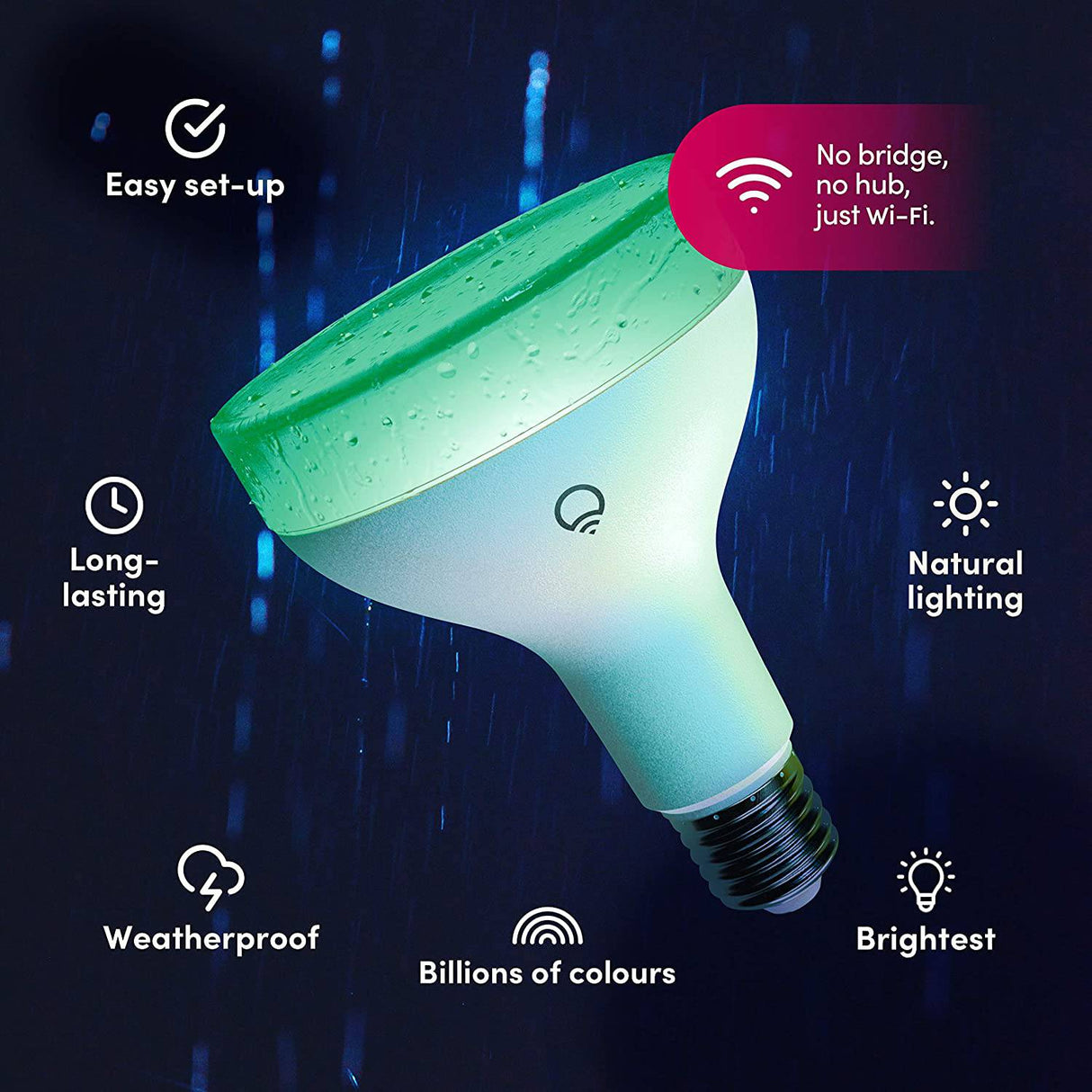 LIFX Color 1100 lúmenes BR30 E26 paquete de 2 - DIGVICE MX