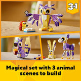 LEGO Creator 3in1 Fantasy Forest Creatures 31125  (175 piezas)
