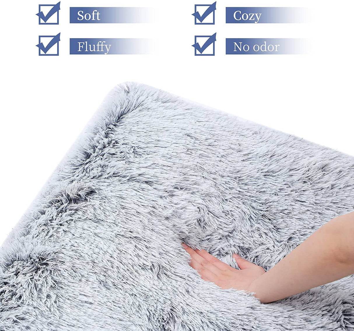 Sycoodeal - Alfombrilla para cama de perro, cama de felpa suave para perro, cama lavable para jaula de perro. - DIGVICE MX
