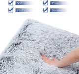 Sycoodeal - Alfombrilla para cama de perro, cama de felpa suave para perro, cama lavable para jaula de perro. - DIGVICE MX