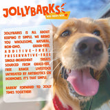 JollyBarks  - Orejas de cerdo para perros de 6 pulgadas, de un solo ingrediente natural de primera calidad, alimentado con hierba, sin OMG, de 6 pulgadas para cachorros, masticables para perros (paquete de 12) - DIGVICE MX