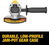 Amoladora angular DEWALT, protector de un toque, 4-1/2 pulgadas (DWE4011) - DIGVICE MX