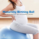 ProBody Pelota de pilates, de ejercicio Pelota de yoga, fitness, equilibrio, entrenamiento en casa, oficina y terapia física con bomba