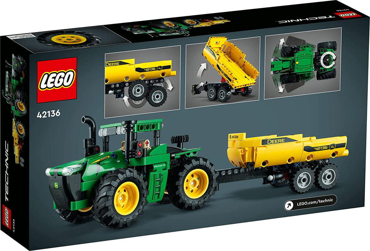 LEGO Technic John Deere 9620R 4WD Tractor 42136  (390 piezas)
