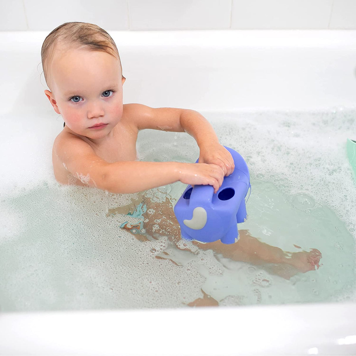 Dr. Brown's CleanUp Pour & Roar Regadera, Baby Bath Essentials Kids Toy, 6+ Months BPA Free, Plastic Neutral Certificado - BL002-P6