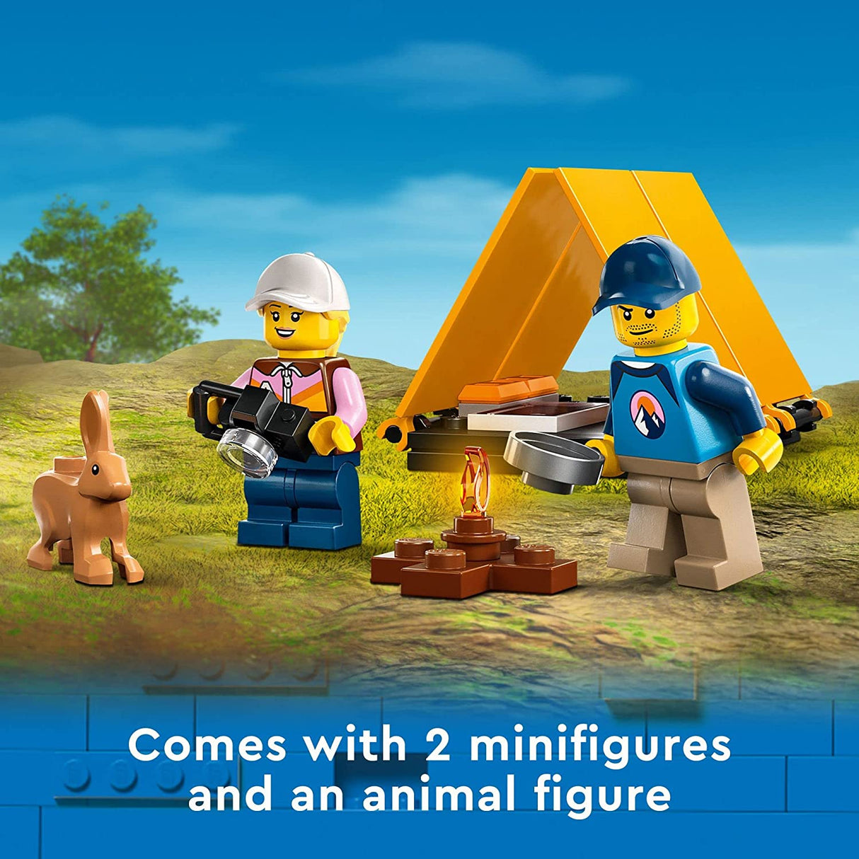 LEGO City 4x4 Off-Roader Adventures 60387 Juego de juguetes de construcción para niños, niños y niñas a partir de 6 años (252 piezas)