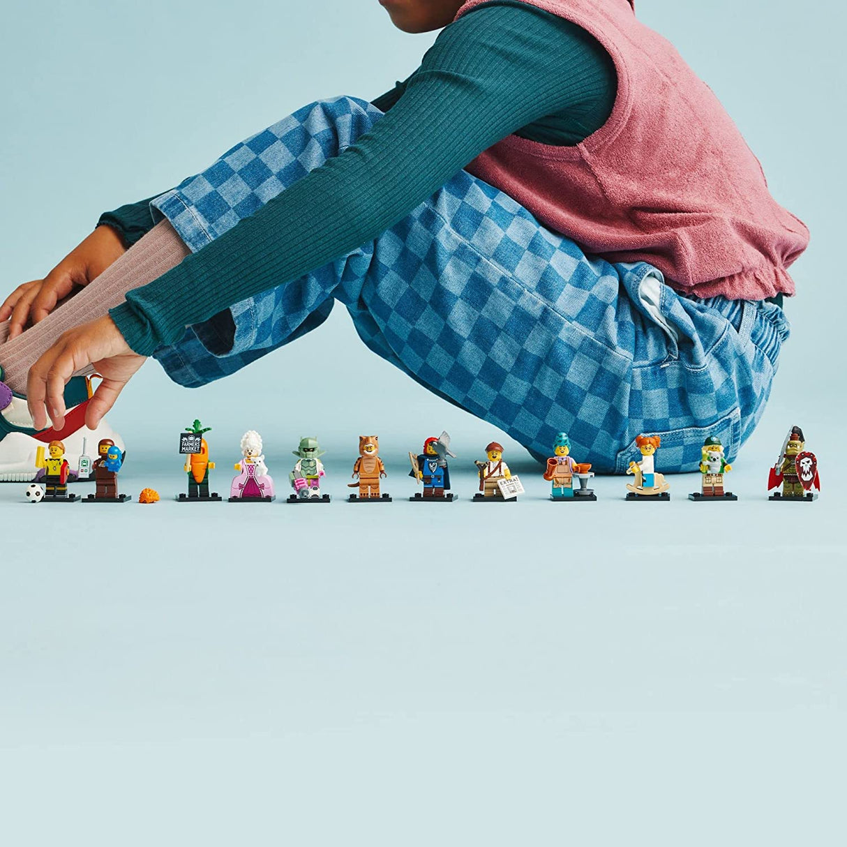 LEGO Minifigures Series 24 6-Pack 66733 Juego de juguetes de construcción para niños, niños y niñas a partir de 5 años