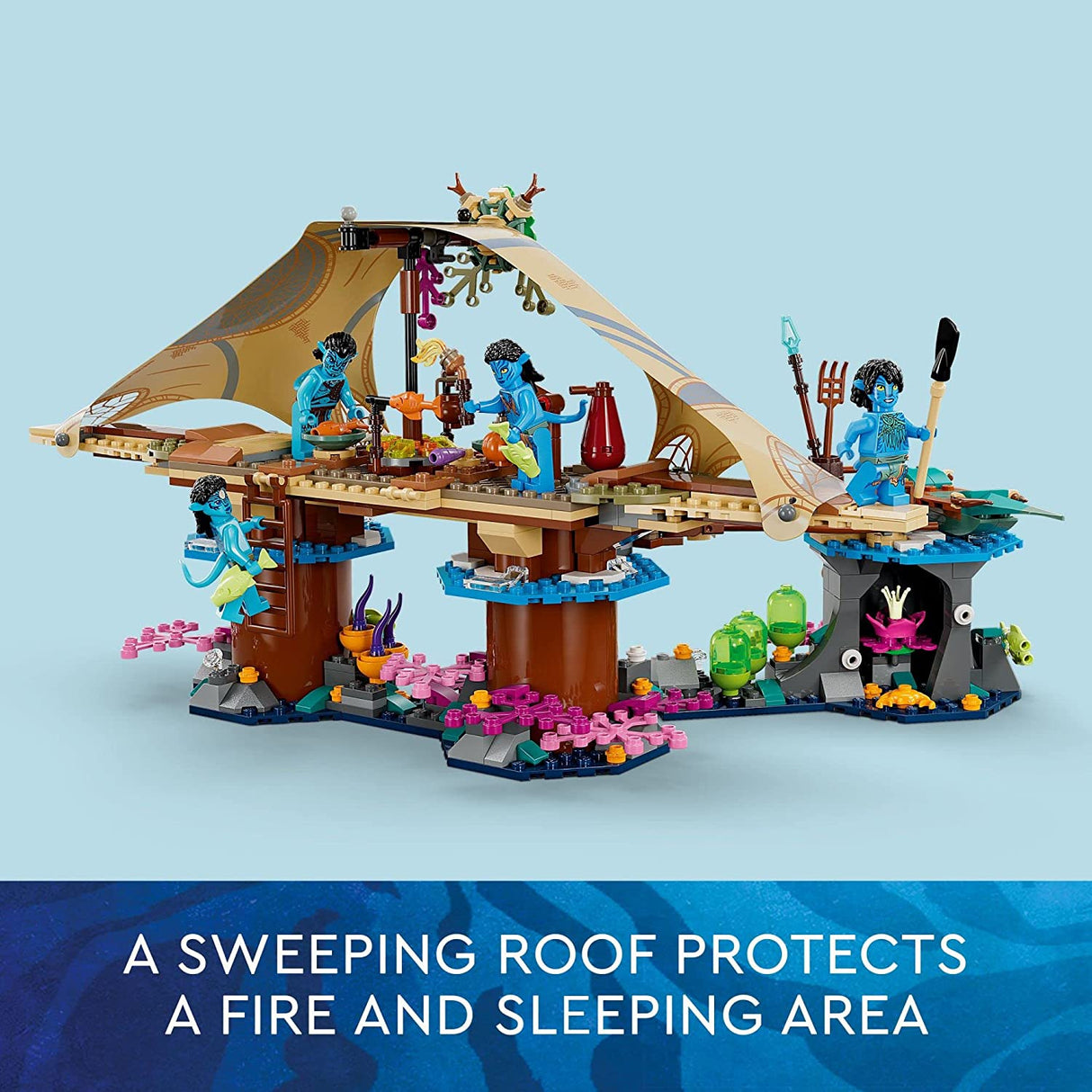 LEGO Avatar: The Way of Water Metkayina Reef Home 75578