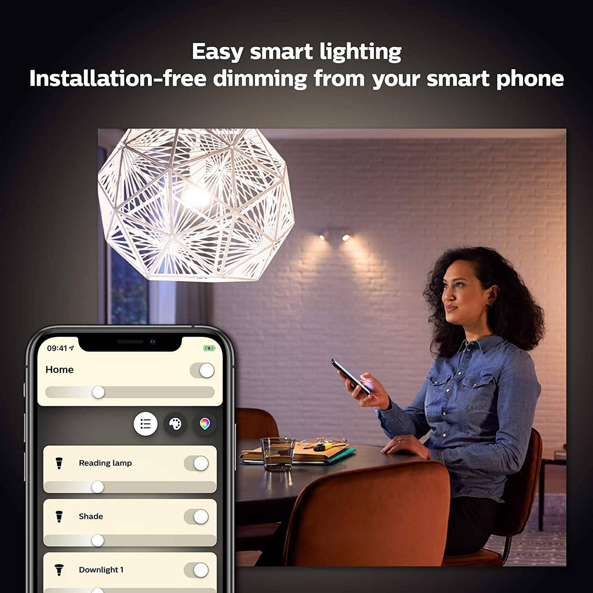 Paquete de 2 velas LED inteligentes Philips Hue White, compatibles con Bluetooth y Zigbee (Hue Hub opcional), funciona con Alexa y Google Assistant: un dispositivo certificado para humanos - DIGVICE MX