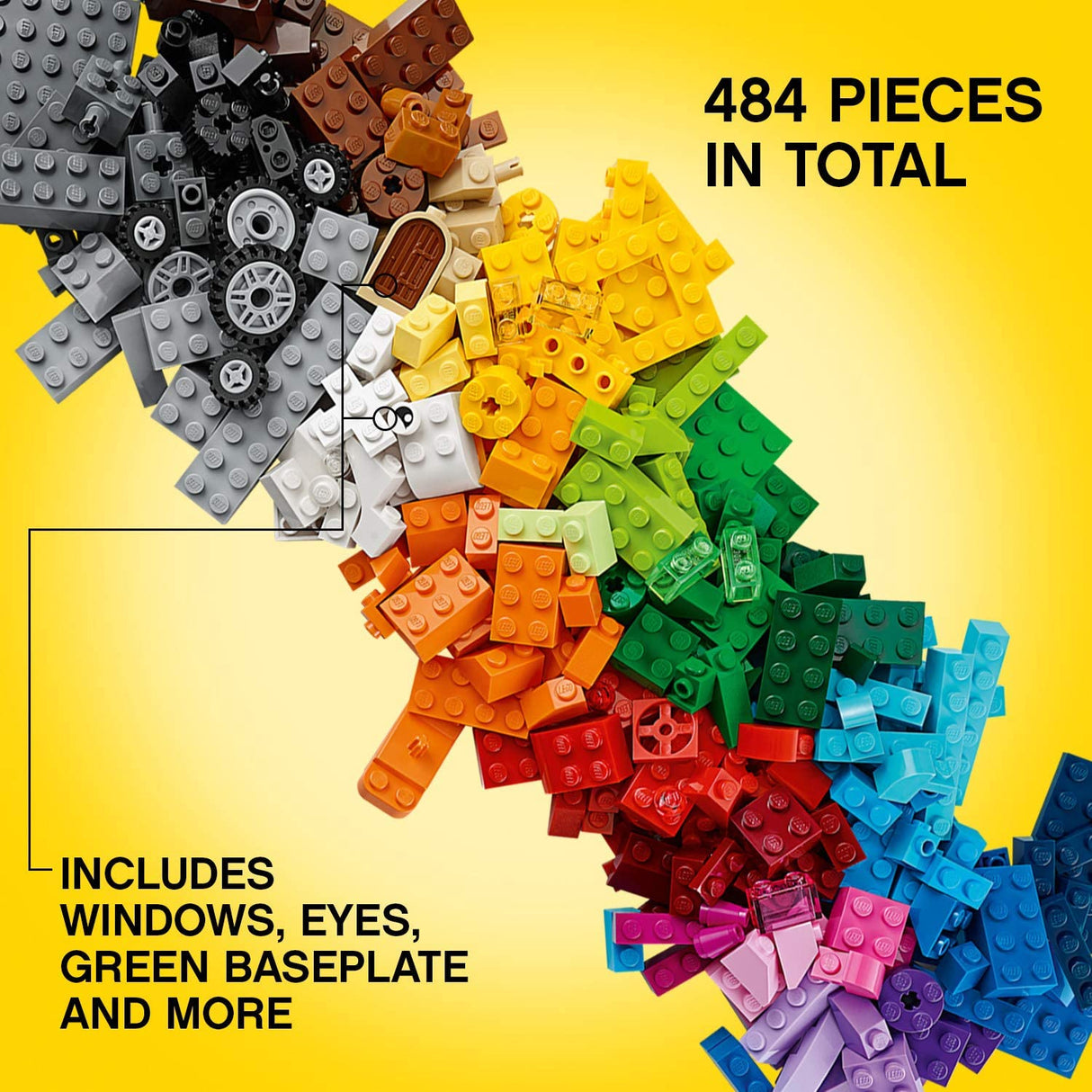 LEGO Classic Medium Creative Brick Box 10696  (484 piezas)