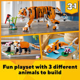 LEGO Creator 3in1 Majestic Tiger 31129  (755 piezas)