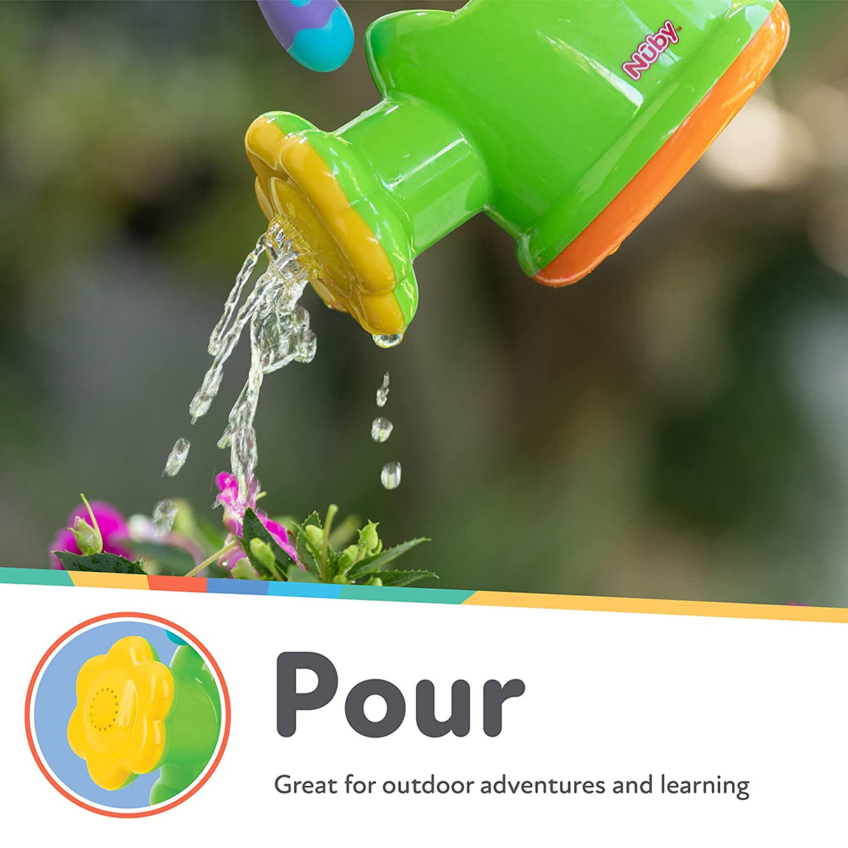 Nuby Fun - Juguete de baño con regadera - B0B529Q4MH