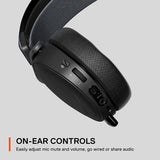SteelSeries Arctis 7+ Auriculares inalámbricos para juegos - Sin pérdidas 2.4 GHz - 30 horas de duración de la batería - USB-C - 7.1 Surround - para PC, PS5, PS4, Mac, Android y Switch - Negro