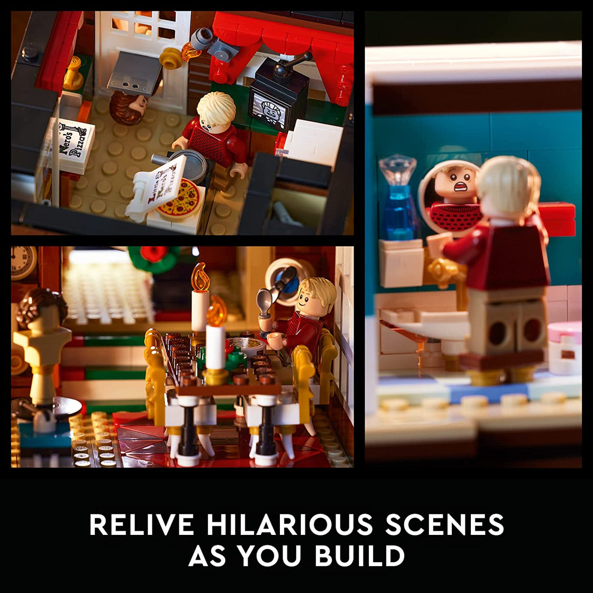 LEGO Ideas Home Alone 21330 Juego de construcción para adultos (3955 piezas)